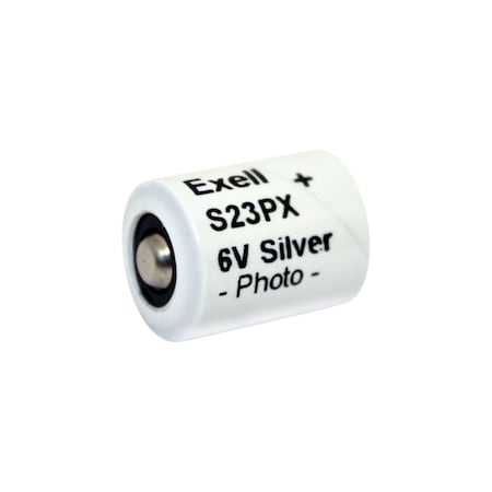 Exell Battery S23PX 6V Silver Oxide Battery 4NR42 EPX23 V23PX 4LR42 PX23 S23PX